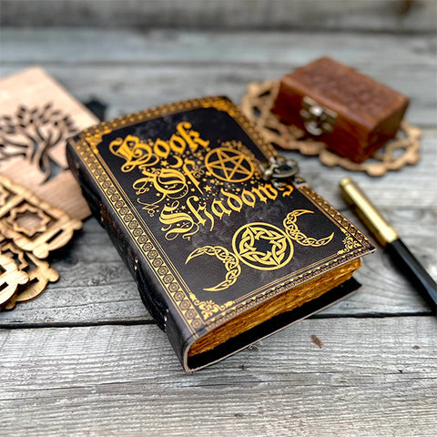 Leather Journal Book of Shadow