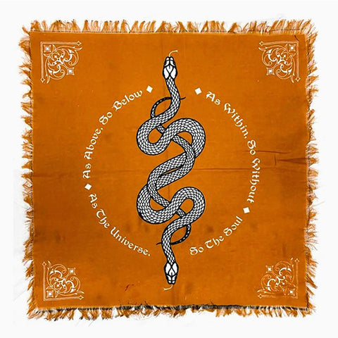 Serpent Altar Cloth (24 X 24 in.)