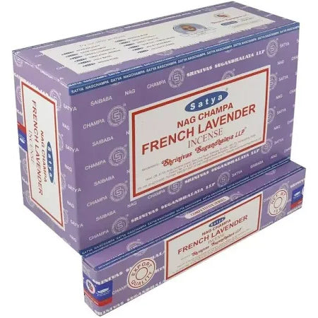 Incense SATYA French Lavender 15gr (1 box)