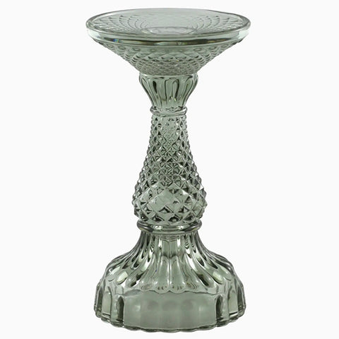 Bella Pillar Candle Holders Small – Green