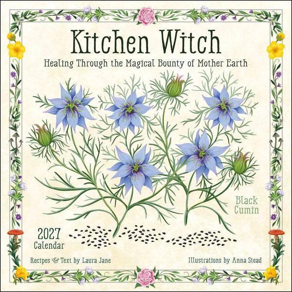 Wall Calendar 2027 Kitchen Witch