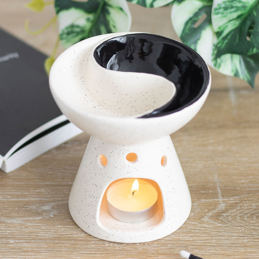 Yin Yang Dual Ceramic Oil Burner