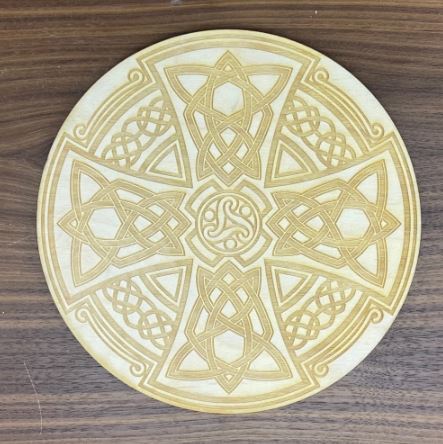 Crystal Grid - Celtic Cross #2 (6inch)