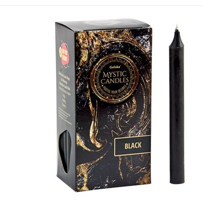 Goloka Black Mini Ritual Candle