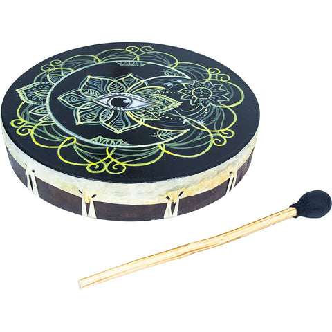 Drum - Ceremonial - Celsestial Lotus Eye 12