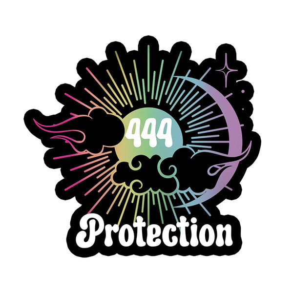 Vinyl Sticker: 444 Angel Number