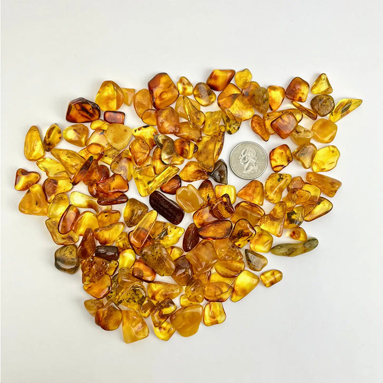 Amber tumbled (1 stone)