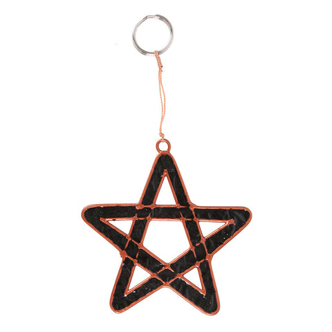 Pentagram Suncatcher