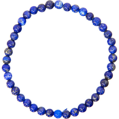 Bracelet 4mm Lapis Lazuli