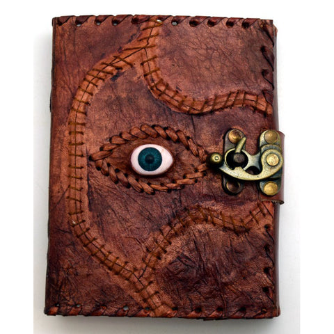 Journal Leather Embossed Eye