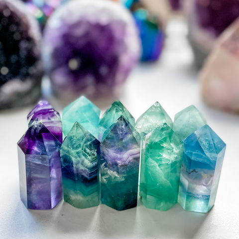 Fluorite point