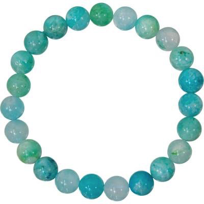 Bracelet 8mm hemimorphite bead