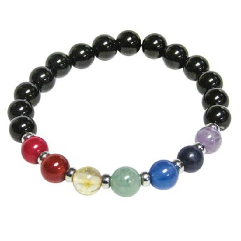 Bracelet chakra round bead