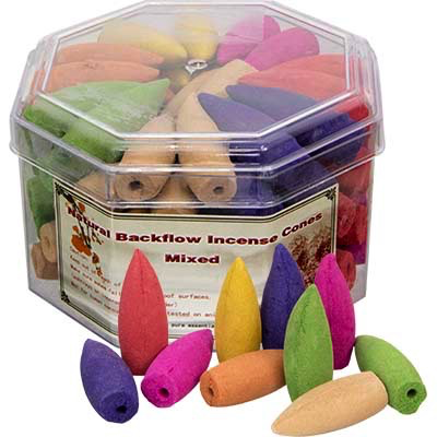 Incense backflow assortment pkg of 70