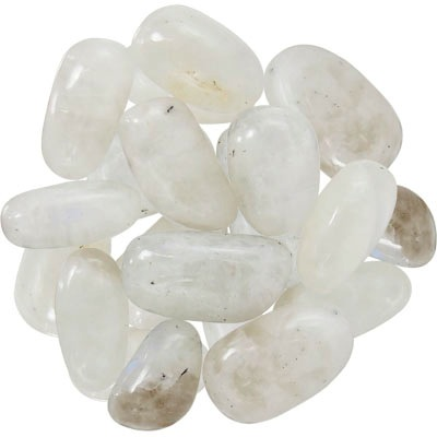 Rainbow Moonstone Tumbled (1 stone)