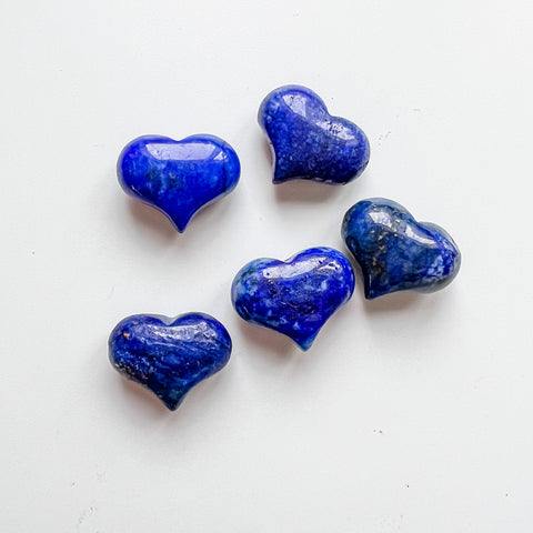 Cherub Heart - Lapis Lazuli (dyed-enhanced)