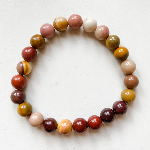 Bracelet 8mm mookaite