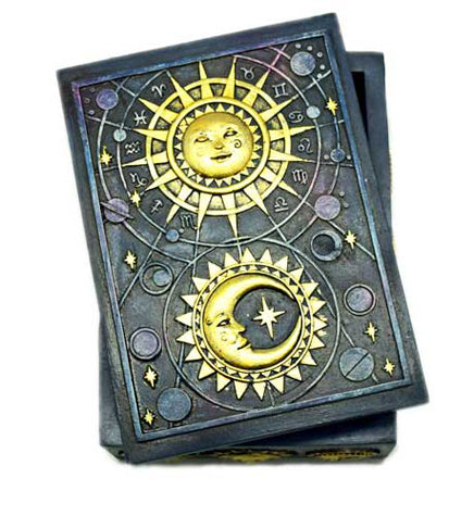 Tarot Box Moon & Stars