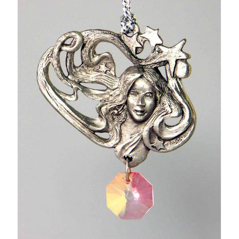 Suncatcher Pewter Summer Fairy