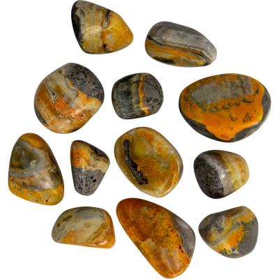 Bumble bee jasper tumbled (1 stone)