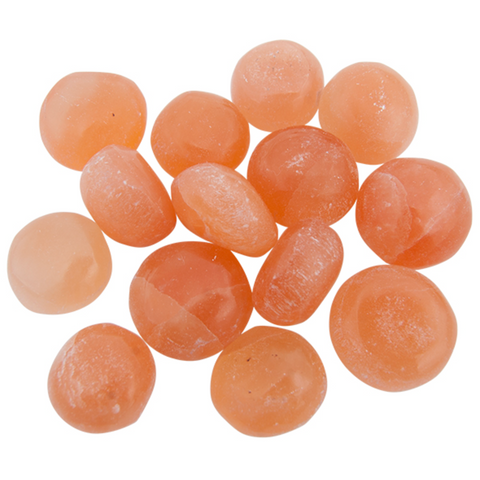 Red Selenite Tumbled (1 stone)