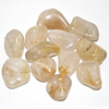 Rutilated Quartz Tumbled