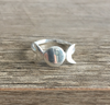 Ring triple moon sterling silver