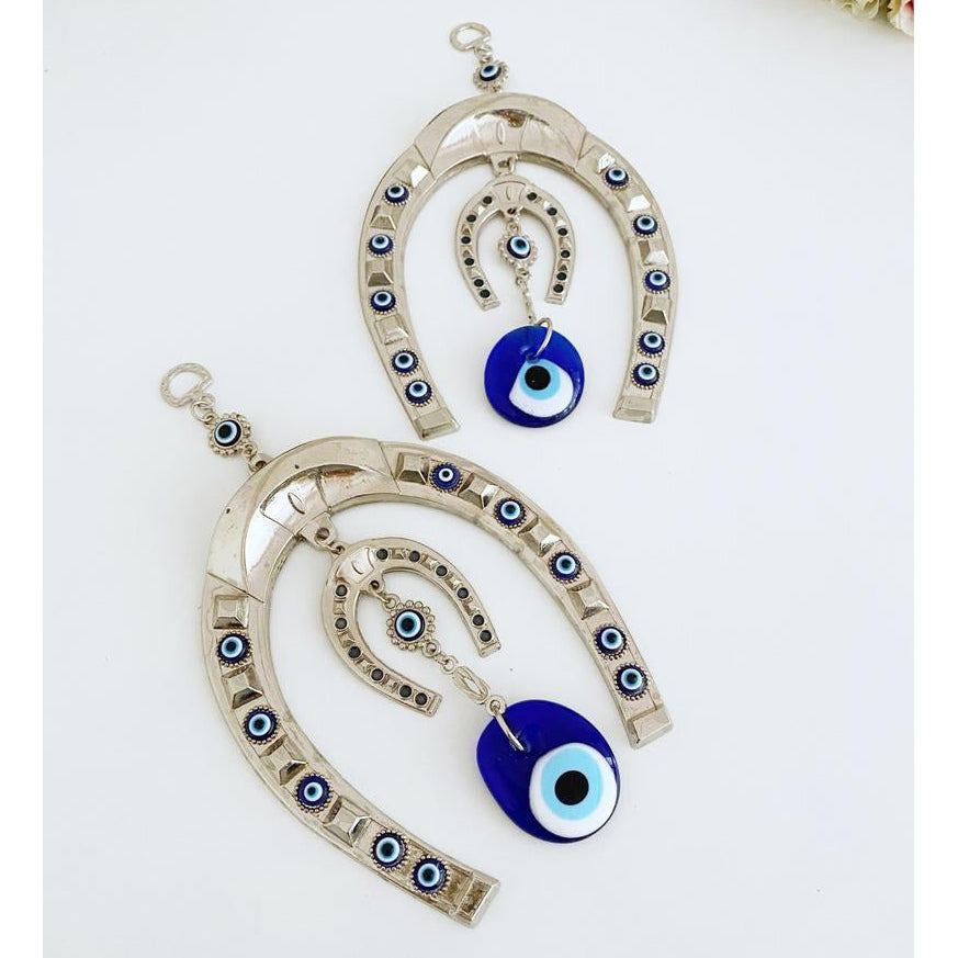 Horse Shoe Evil Eye Wall Hanging