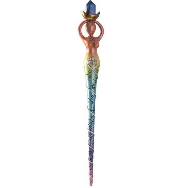 Wand Spiral Goddess