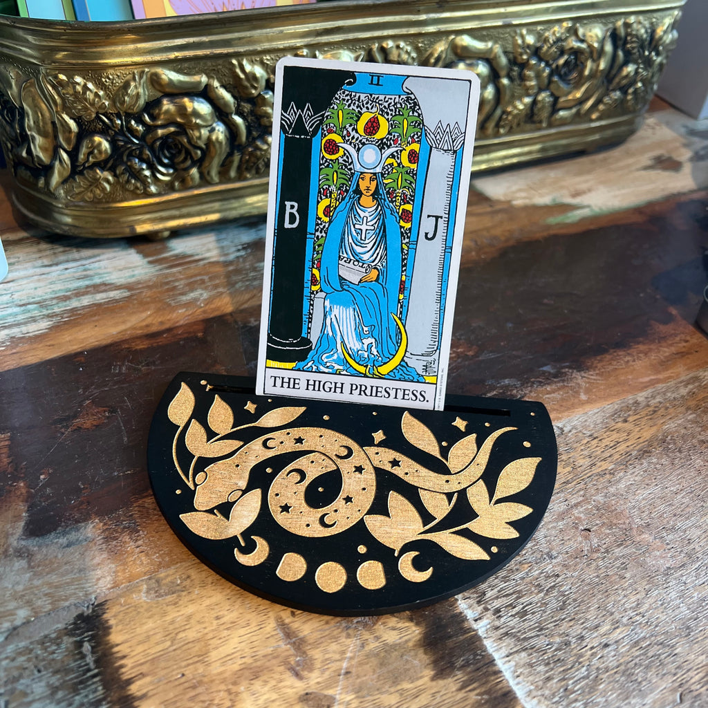 Cosmic Serpent Oracle Card Holder