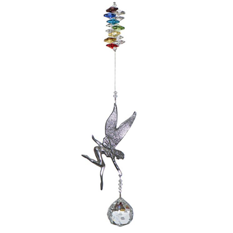 Pewter Fairy Suncatcher