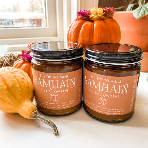 Candle jar coconut soy - SAMHAIN - Limited Edition