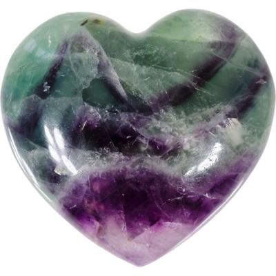 Puffy heart fluorite