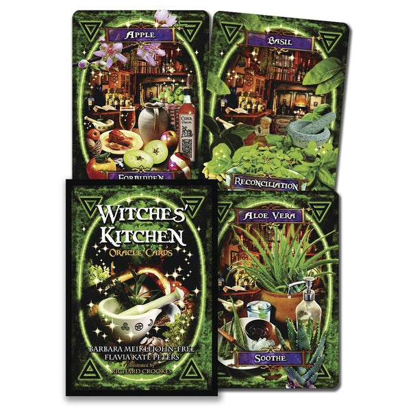 Witches Kitchen Oracle Cards - Barbara Meiklejohn-Free