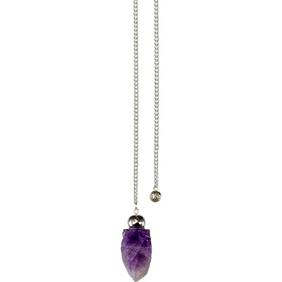 Pendulum amethyst raw