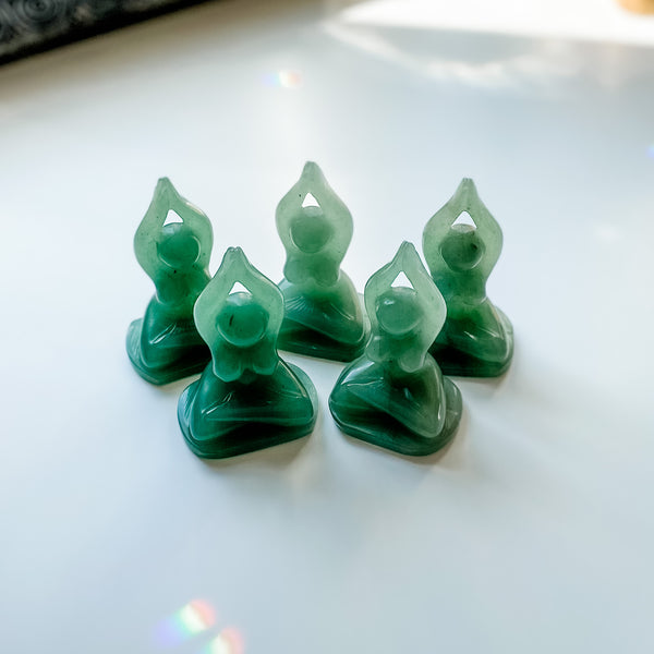 Aventurine Seated Goddess