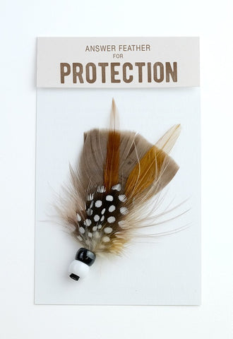 Answer Feather for Protection