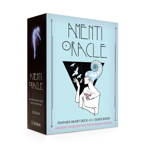 Amenti Oracle Feather Heart Deck and Guide Book - Jennifer Sodini