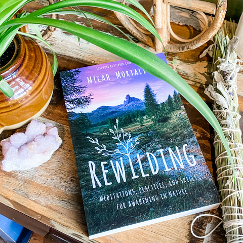 Rewilding: Meditations, Practices, and Skills for Awakening in Nature - Micah Mortali