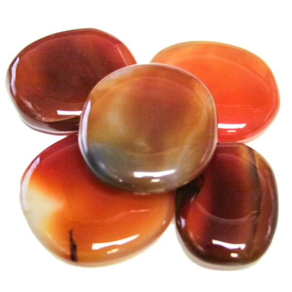 Palm Stone - Carnelian