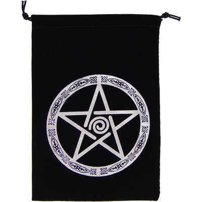 Bag Velvet Pentacle 5x7”