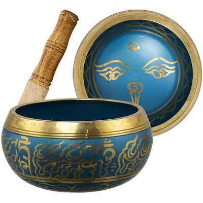 Singing Bowl Blue Medium 5.5”