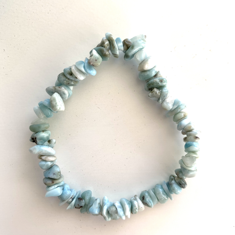 Bracelet chip larimar