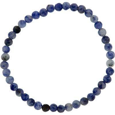 Bracelet 4mm sodalite bead