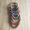 Bracelet sandalwood throat chakra angelite