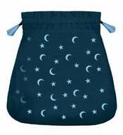 Moon & Stars Velvet Tarot Bag