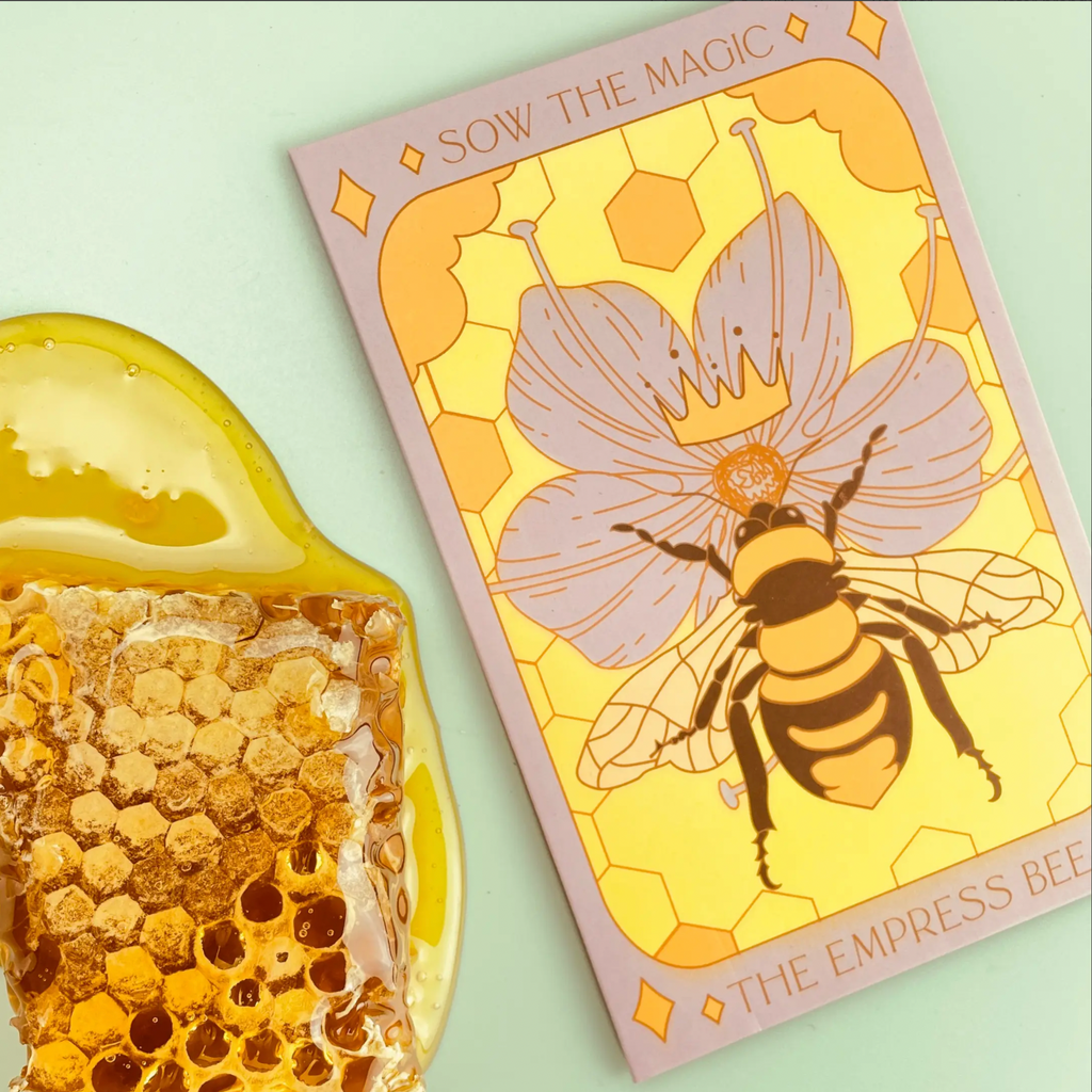 Tarot Garden + Gift Seed Packet: The Empress Bee