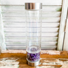 Amethyst Water Bottle with Tea Strainer