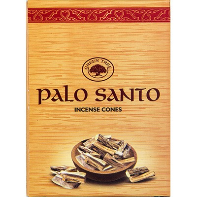 Cone Incense green tree Palo Santo 10 cones