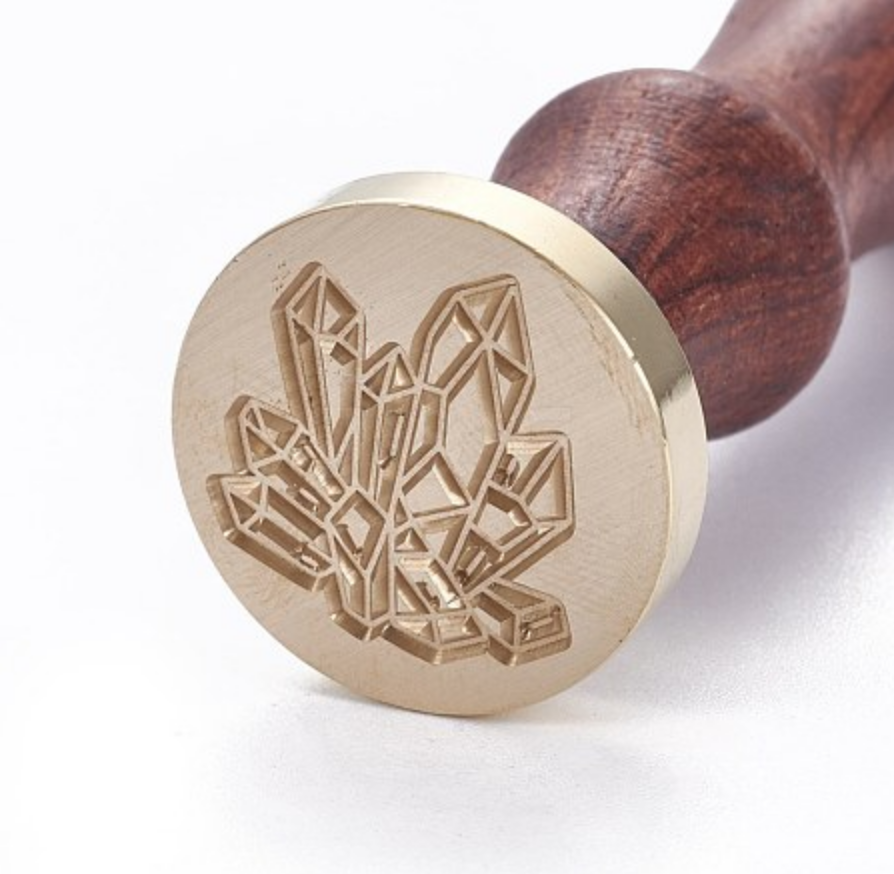 Wax Sealing Stamp - Crystal Cluster